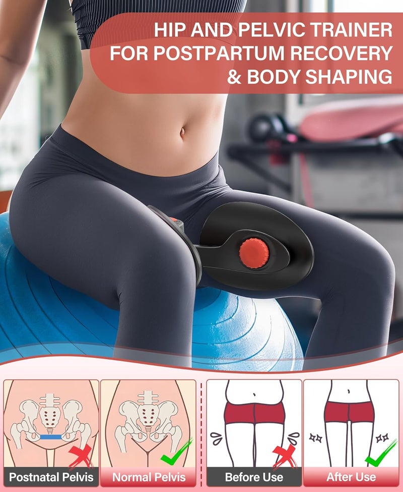 TINRIEF Kegel Exerciser, Pelvic Floor Muscle Exercise Devices for Women, Inner Thigh Exerciser Leg Workout Equipment Thigh Trainer for Male Hip Trimmer Inner Thigh Toner Workout - Image 4
